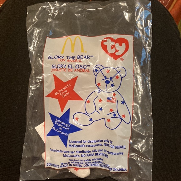 🍀 3/$12 RARE McDonald’s Crew Only Teenie Beanie Baby - Picture 2 of 6